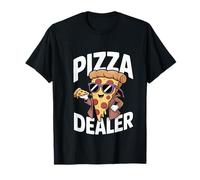 Pizza Dealer Italian Food Vintage Retro Vibes Camiseta