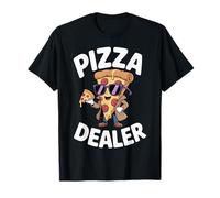 Pizza Dealer Italian Food Vintage Retro Vibes Camiseta