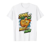 Pizza Divertida Piña Que Nadie Necesita Saber Pizza Hawaiana Camiseta