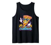 Pizza Dj Música Electrónica Dj Food Slice Of The Beat Camiseta sin Mangas