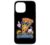 Pizza Dj Música Electrónica Dj Food Slice Of The Beat Carcasa para iPhone 13 Pro Max