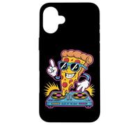 Pizza Dj Música Electrónica Dj Food Slice Of The Beat Carcasa para iPhone 16 Plus