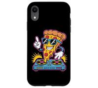 Pizza Dj Música Electrónica Dj Food Slice Of The Beat Carcasa para iPhone XR