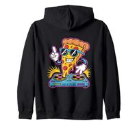 Pizza Dj Música Electrónica Dj Food Slice Of The Beat Sudadera con Capucha