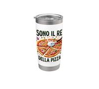 Pizza e allegria: Perfetto per ogni pizzero Vaso térmico de acero inoxidable de doble pared
