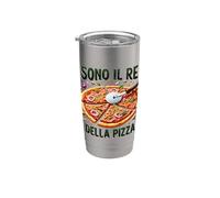 Pizza e allegria: Perfetto per ogni pizzero Vaso térmico de acero inoxidable de doble pared