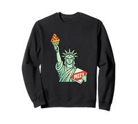 Pizza Estatua De La Libertad - Italiano Amante De La Comida Pizza Panadero Sudadera