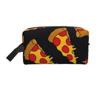 Pizza Garabato, Bolsa de Maquillaje Bolsa de cosméticos Bolsa de artículos de tocador de Viaje portátil Organizador de Bolsa de Maquillaje