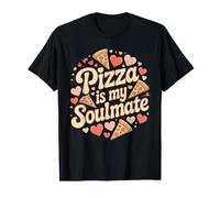 Pizza Is My Soulmate Confort para los antojos de rebanadas Camiseta