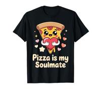 Pizza Is My Soulmate Slice Cravings Comfort - Camiseta