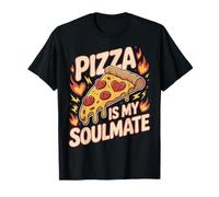Pizza Is My Soulmate Slice Cravings Comfort - Camiseta