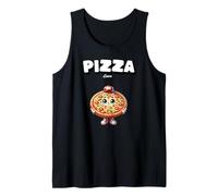 Pizza Love Peperoni Salami Margaritha Restaurante Clothing Camiseta sin Mangas