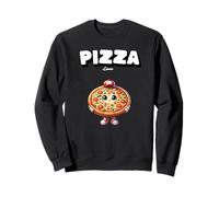 Pizza Love Peperoni Salami Margaritha Restaurante Clothing Sudadera