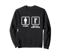 Pizza Lover Stickfigures Pizza Delivery Guy Pizza Maker Sudadera
