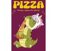 Pizza Lovers Coloring Book: for Kids: Cute and Easy Food Pages for Fun and Relaxation