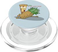 Pizza Loves Pineapple No One Would Know! PopSockets PopGrip para MagSafe
