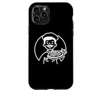 Pizza Maker Line Art Restaurante Italiano para Niños Carcasa para iPhone 11 Pro