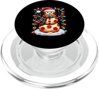 Pizza Muñeco De Nieve Sombrero De Santa Comida Rápida Feliz Fiesta PopSockets PopGrip para MagSafe