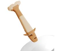 Pizza Pan Gripper - 8 Inch Anti Scalding Non Slip Kitchen Tongs for Secure Hot Bowl and Dish Handling, Heat Resistant Grip with Easy Control, Multi Purpose Holder for Oven, Air Fryer, Steamer, Bbq Use