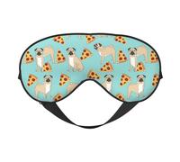 Pizza Party. Máscara de ojos cómoda con impresión de cobertura completa, ligera, para hombres y mujeres, al aire libre, viajes, relajación