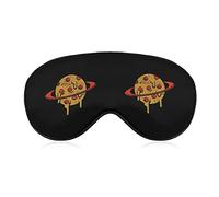 Pizza Planet Soft Eye Mask Cover Eficaz Sombreado Con los ojos vendados Comfort Sleep Mask con correa elástica ajustable