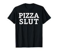 Pizza Puta Divertido Pizza Amante Sarcástico Juego de Palabras Comida Humor Dicho Camiseta