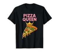 Pizza Queen, para Mujeres, niñas, Que aman la Pizza Camiseta