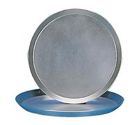 Pizza sartén de aluminio 15 mmx254 mm templado antiadherente para hornear bandeja de horno resistente