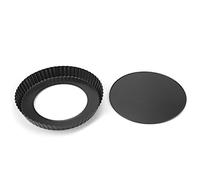 Pizza sin Pizza sin Palo Bakeware removible en la Tarta Suelta Tarta de Tarta Alto Recubrimiento Negro de Acero Negro para lavavajillas de 9 Pulgadas para Hornear Pasteles de