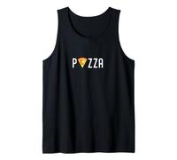 Pizza Slice Camiseta italiana Adicto a la comida gráfica Pizza Pie Camiseta sin Mangas