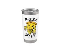"Pizza Slut" Love Pizza as Pizza Is Life Vaso térmico de acero inoxidable de doble pared