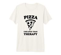 Pizza Terapia más Barata Pizza Slice Food Lover Terapeuta Camiseta Premium