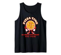 Pizza Time - In Crust We Trust (gráfico Divertido) Camiseta sin Mangas