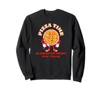 Pizza Time - In Crust We Trust (gráfico Divertido) Sudadera