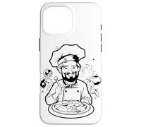 Pizzería Pizza Maker Carcasa para iPhone 16 Pro Max