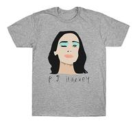 PJ Harvey T Shirt Indie Punk Alternative Rock Music Grey S
