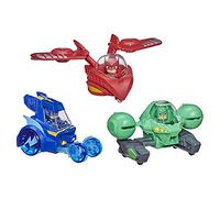 PJ Masks 3-in-1 Combiner Jet Preschool Toy, Toy Set with 3 Vehicles and 3 Action Figures, Kids Ages 3 and Up,4.488 x 15 x 12.008 Inches