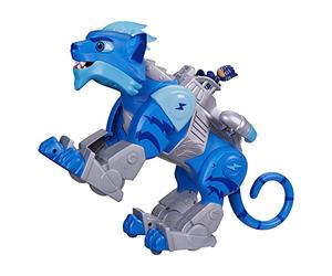 PJ Masks Animal Power Charge and Roar, Power Cat, Juguete motorizado con más de 20 Luces y Sonidos, a Partir de 3 años (versión Francesa)