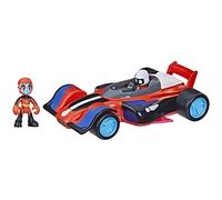 PJ Masks Animal Power - Flash Cruiser - Juguete preesolar - Coche Convertible con Luces y Sonidos - Vehículo de Juguete - A Partir de 3 años