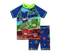 PJ Masks Bañador de Dos Piezas para niño Multicolor 5-6 Años
