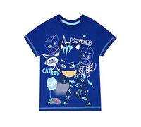 PJ Masks Camiseta de Manga Corta para niños Catboy Azul 8-9 Años
