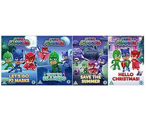 PJ Masks Complete DVD Collection: PJ Masks: Let’s go PJ Masks / Pj Masks - Time To Be A Hero / PJ Masks - Save The Summer / PJ MASKS: HELLO CHRISTMAS