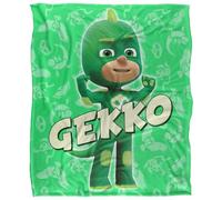 PJ Masks Gekko Character Manta súper Suave con Tacto Sedoso - 91 x 147 cm