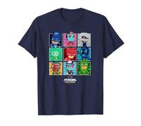 PJ Masks Group Shot Panel Characters Boxed Up Camiseta