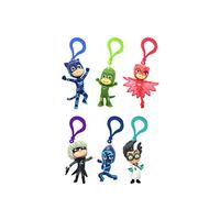 PJ Masks Llavero de PVC 3D, 6 cm, 6 diseños diferentes