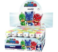 PJ MASKS - Paquete de 36 botellas de 60 ml - Multicolor - Licencia oficial - Juguete para niños - Juego al aire libre - A partir de 3 años