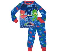 PJ Masks Pijama | Pijama Niño Invierno | Catboy Owlette Gekko | Ajuste Ceñido