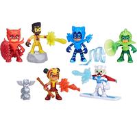 PJ MASKS PODER HÉROES Caja Con 6 Personajes 7cm Super Pijamas HASBRO F7595