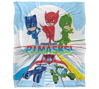 PJ Masks Power Up Group Manta súper Suave con Tacto Sedoso - 91 x 147 cm