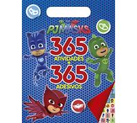 PJ MASKS PRANCHETA 365 ATIVIDADES + 365 ADESIVOS 1